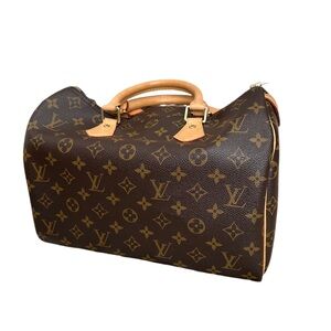 Louis Vuitton Speedy 30 Monogram Canvas FULL SET Authentic Excellent Authentic